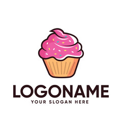 Cup Cake Logo Design