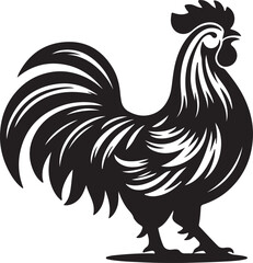 A Hen Vector Illustration