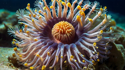 Obraz premium Delicate Sea Anemone