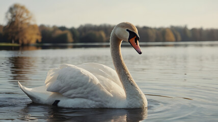 Fototapeta premium Elegant Swan