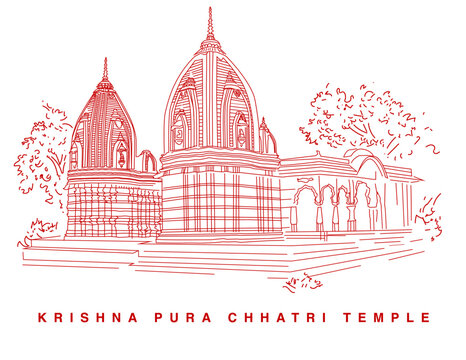 Krishna pura chhatri mandir icon