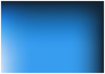 Naklejka premium Mesh gradient with grain texture. Blue, light blue, navy, dark blue, midnightblue, skyblue, lightskyblue colors. Abstract banner. 