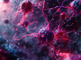 Dendritic cells patrolling peripheral tissue where they patrol for pathogens and antigens