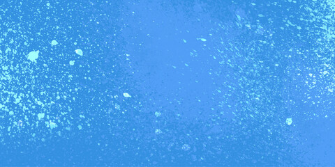 Blue stain rusty metal texture abstract grunge vintage vector background.