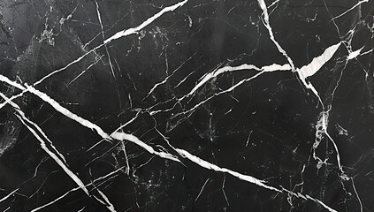 Black marble texture background. Created with AI