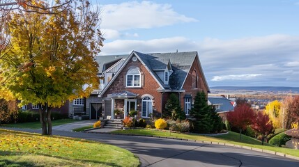 house view from quebec canada : Generative AI
