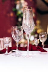 glasses of champagne