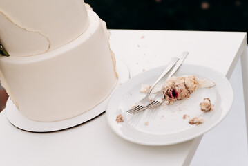 dessert with whipped cream