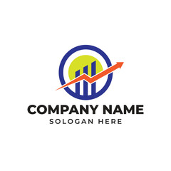 Grow Logo, Capital Grow Business Logo Vector