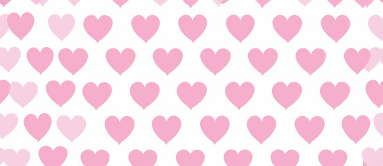 Artistic vector illustration of heart seamless background pattern