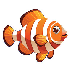 Clown Fish Illustrator Artwork