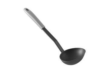
plastic ladle isolated from background
