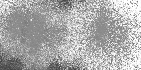 Black and white stain rusty metal texture isolated abstract vintage grunge background.