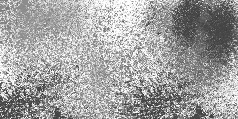 Black and white stain rusty metal texture isolated abstract vintage grunge background.