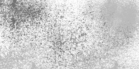 Black and white stain rusty metal texture isolated abstract vintage grunge background.