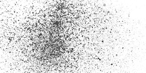 Black and white stain rusty metal texture isolated abstract vintage grunge background.