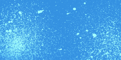 Blue stain rusty metal texture isolated abstract vintage grunge background.