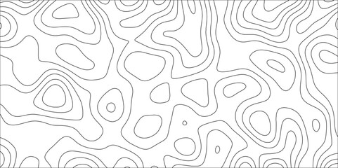 Topographic map with geographic line map. Modern wavy geographical map shades pattern. wave Line topography map contour background. Paper Texture Imitation of a Geographical map shades .