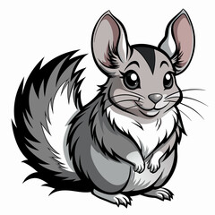 solid-black-outline-chinchilla-animal-vector 