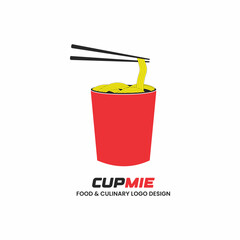 cup of noodle food logo