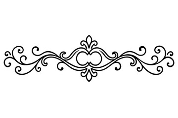 Decorative Designs, Decorative Borders, Intricate Border Designs,  , Baroque and Rococo Ornaments  vector silhouette