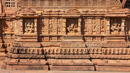 Sculpture on historic Menal Shiv temple was built by the Shakambhari dynasty during the 11th century AD.