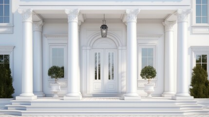 Obraz premium entrance to the house