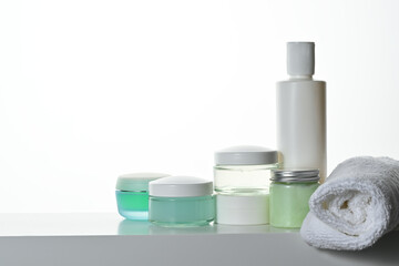 Arrangement of body care products