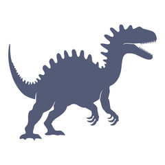  silhouette of a dinosaur with a long neck and tail, appearing to be a Parasaurolophus