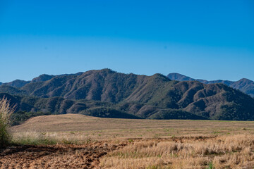 Paisagens do interior de Goias, Brasil.