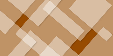 Abstract brown vector background in polygonal style. Modern and creative design with brown boxes and brown rectangle business card. Abstract geometric colorful light background. texture design.