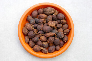 Black Cardamom or Greater Cardamom