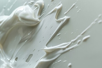 Close-up of white abstract texture, concept of minimalism and purity