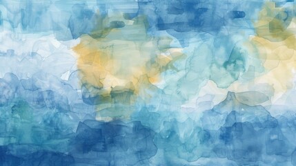 Obraz premium Handcrafted Watercolor Wash Texture Abstract Artistic Background