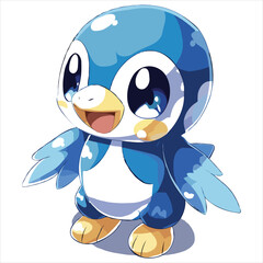 Parrot flat vector illustration Parrot cartoon vector illustration