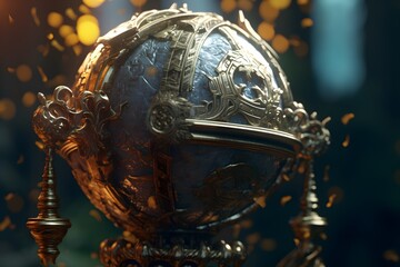 A detailed view of a mystical artifact, high detail