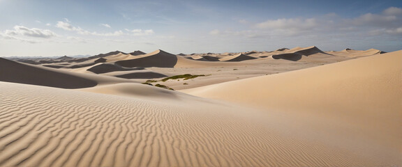 Artificial intelligence creates realistic sand dunes with transparency