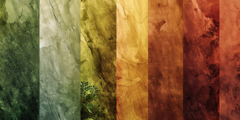 Earth Tones: Colors inspired by nature, such as warm browns, soft greens, and earthy reds, create a sense of grounding and connection to the natural world. They are often used in outdoor events, natur