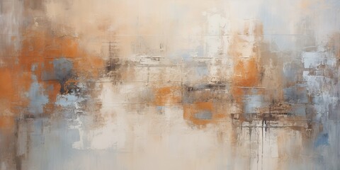 Graphic abstract draw paint ink watercolor decoration background surface texture canvas with beige bronze brown colors scene