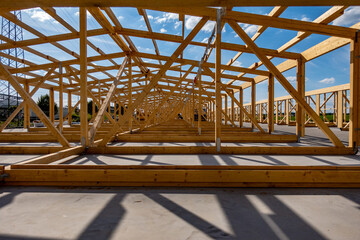 Neubau einer Lagerhalle