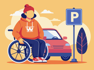 person in wheelchair