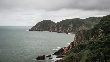 Fototapeta premium The landscape of Tuy Hoa in Vietnam