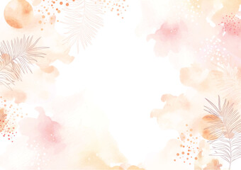 abstract painting watercolor splash background template