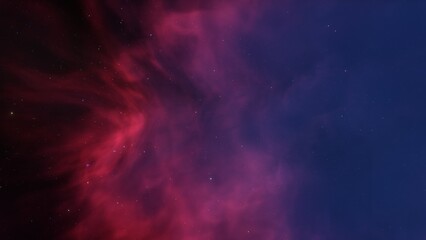 Planetary nebula in deep space. Abstract colorful background
