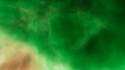 Planetary nebula in deep space. Abstract colorful background
