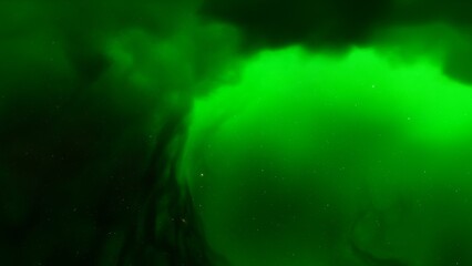 Planetary nebula in deep space. Abstract colorful background
