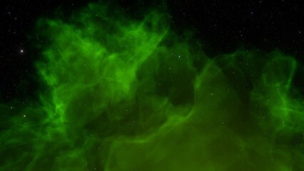 Fototapeta premium Planetary nebula in deep space. Abstract colorful background 