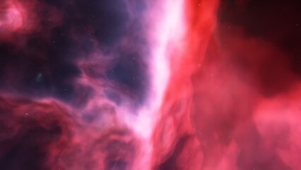 Fototapeta premium Planetary nebula in deep space. Abstract colorful background 