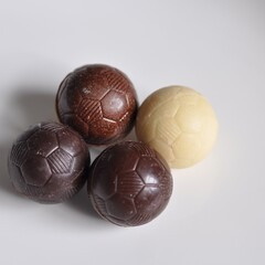 Handmade Chocolate Candies in Shapes