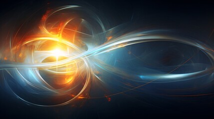 Abstract cosmos background reveals an amazing galaxy. A spectacularly interstellar energy swirls around the cosmic background.